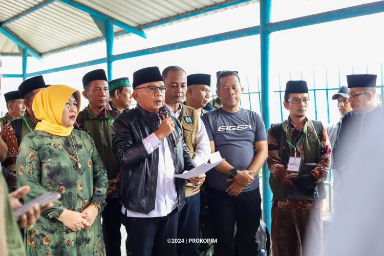 Plt Bupati Lepas Kafilah Kepulauan Meranti Ikuti MTQ Provinsi Riau di Kota Dumai