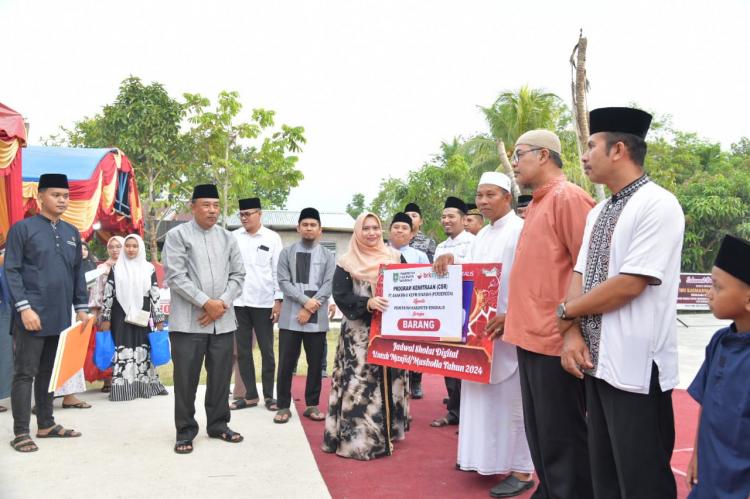 Safari Ramadhan di Sungai Alam, Bupati Bengkalis Ingatkan Jangan Bakar Lahan