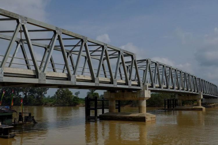 Habiskan Rp 43 M APBD Riau, Jembatan Rantau Kasih Akhirnya Diresmikan