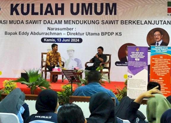 Hadapi Tantangan Kelapa Sawit Ke depan, Dirut BPDKS: Hilirisasi Jadi Kunci