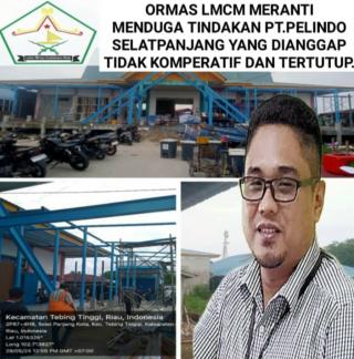 Soal Pengerjaan Pelabuhan Tanjung Harapan Diduga PT Pelindo Selatpanjang 