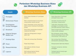 Pebisnis Wajib Tahu! Ini Perbedaaan WhatsApp Business Biasa dan WhatsApp Business API