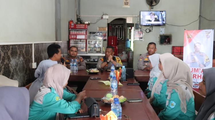 Kapolres Kepulauan Meranti: Ayo Mahasiswa Bijak Bermedia Sosial dan Tertib Berlalu Lintas