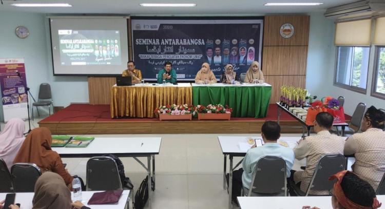 Mantap! Tigas Dosen STIE Syariah Narasumber Seminar Internasional di Universitas Fatoni Thailand