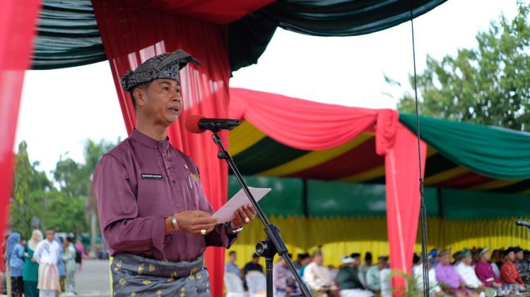 Upacara Peringatan Hari Jadi Provinsi Riau ke 67 di Kepulauan Meranti, Ini Asa Asisten Administrasi Umum