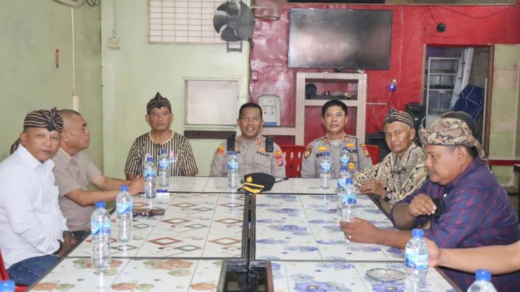 Silaturahmi dengan Pengurus Pujakesuma, Ini Asa Kapolres Kepulauan Meranti