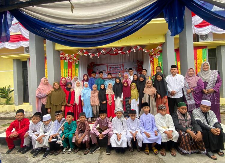 Cetak Generasi Unggul, Kelurahan Rimba Sekampung Taja Festival Anak Soleh Bermasa