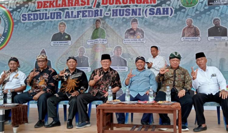 Padati Taman Mutuyoko Perawang, Sedulur Alfedri-Husni Deklarasi, Dukung Siak Berkelanjutan