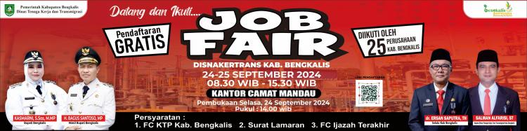 Job Fair Disnakertrans Bengkalis di Kantor Camat Mandau Dinilai Beraroma Politik