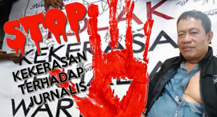 Puluhan Pria Diduga Bela Penyeleweng BBM Subsidi Pukuli Wartawan di Depan Polda Sumut 