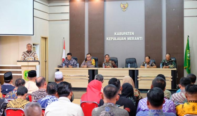 Perkenalkan Diri Pjs Bupati Kepulauan Meranti, Roni Rakhmat Pastikan ASN Harus Netral