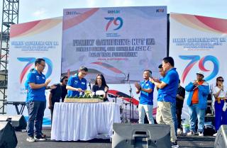 Ulang Tahun Ke-79, KAI Sumut Adakan Family Gathering