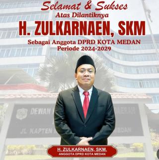 Kisah Inspiratif Zulkarnaen, Beranjak Dari Nol  Dan Kini Menjadi Anggota DPRD Kota Medan Periode 2024-2029