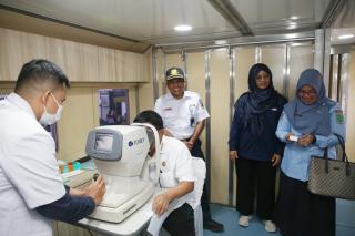 Divre I Sumut Berikan Layanan Kesehatan Gratis Dengan Rail Clinic