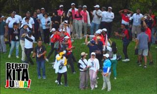 Sumut Tambah Medali Emas Pada Pertandingan Golf Nomor Mixed Foursome