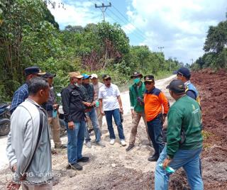 Lihat Jalan di Kecamatan Tebing Tinggi Timur, Kata H Asmar Jalan Lukun Bakal di Base