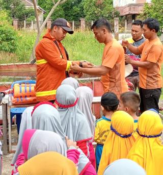 BPBD Kepulauan Meranti Terima Anjangsana KB Permata Selatpanjang