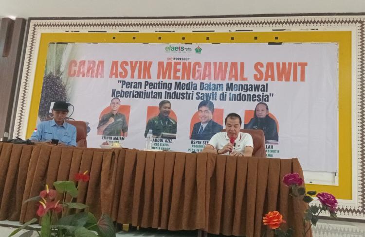 EMG Sukses Taja Workshop Cara Asyik Mengawal Sawit di Jambi, Ini Kata Kadiskominfo