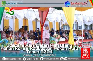 Asa Bupati Rokan Hulu di Hut Rohul ke 25 2024