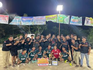 Ditonton Ketua DPC Pelalawan, Tim Futsal Grib Jaya Sabet Juara 1