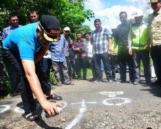 Pakai DBH Sawit Jalan Poros Sepanjang 5 Kilometer Dibangun di Rejang Lebong