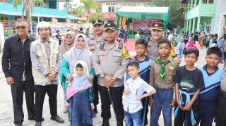 Polres Kepulauan Meranti Bakti Religi dan Salurkan Bansos di Panti Asuhan Aisyiyah