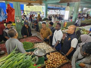 Cegah Kelangkaan, Polres Kepulauan Meranti Monitoring Harga dan Stok Bapokting