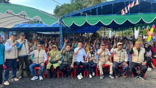 Kampanye Terbuka H Asmar-Muzamil Baharudin di Tasik Putri Puyuh