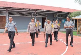 Sambangi Rutan Selat Panjang, Kapolres Kepulauan Meranti Lihat Lokasi TPS Khusus