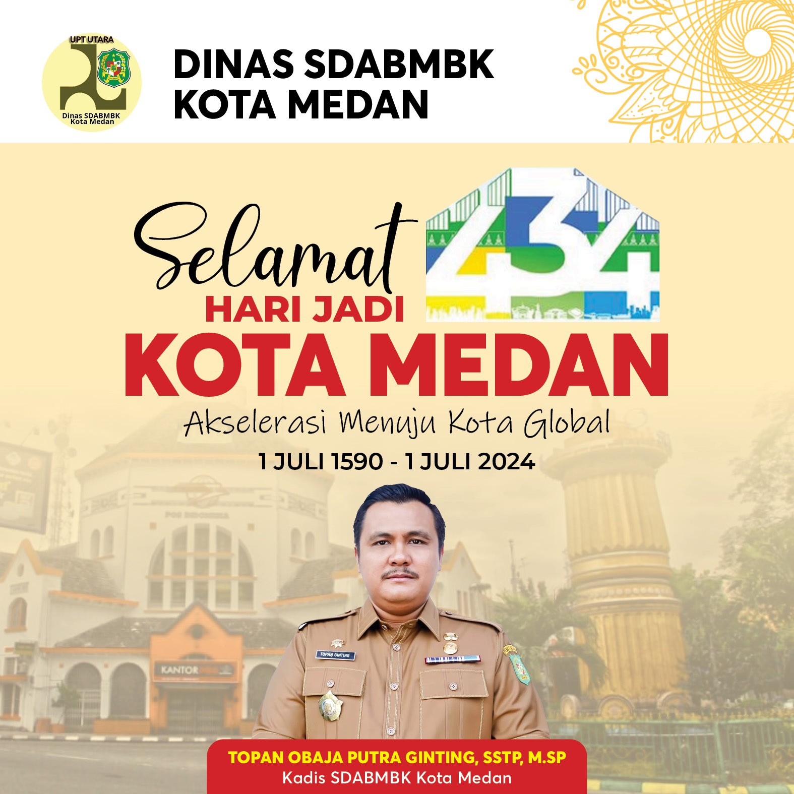 Iklan Hut Kota Medan