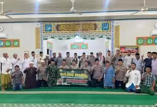 Cooling System Suling Polres Kepulauan Meranti Ajak Jaga Kamtibmas Jelang Pilkada Serentak