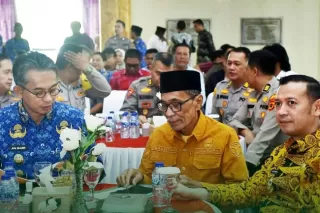 Wabup Bakhtiar Hadiri Rakor Penanganan Karhutla Provinsi Jambi 2025
