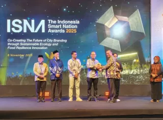 Raih Penghargaan Nasional Spesial Award ISNA 2025, Langkat Cerdas Nyata