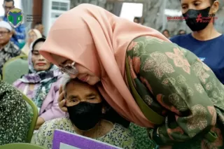 Zulva Fadhil Serahkan Bantuan Korban Bencana Alam dan Non Alam 2025