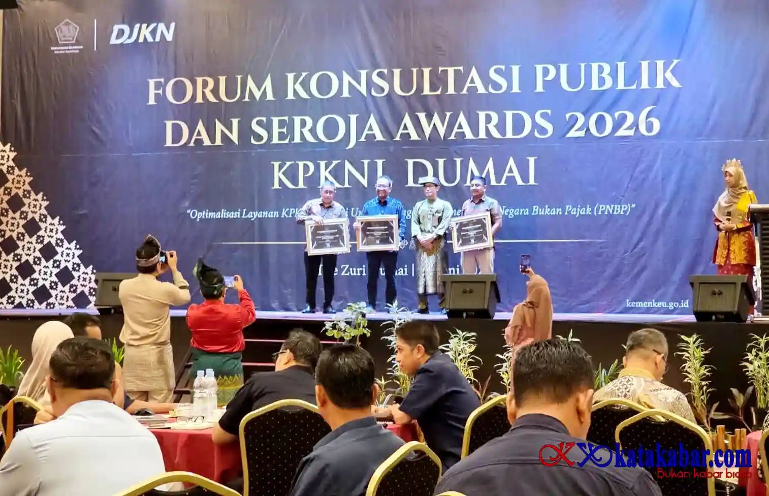 Mantap! Bank BRI Cabang Duri Raih Penghargaan Dari KPNL Dumai