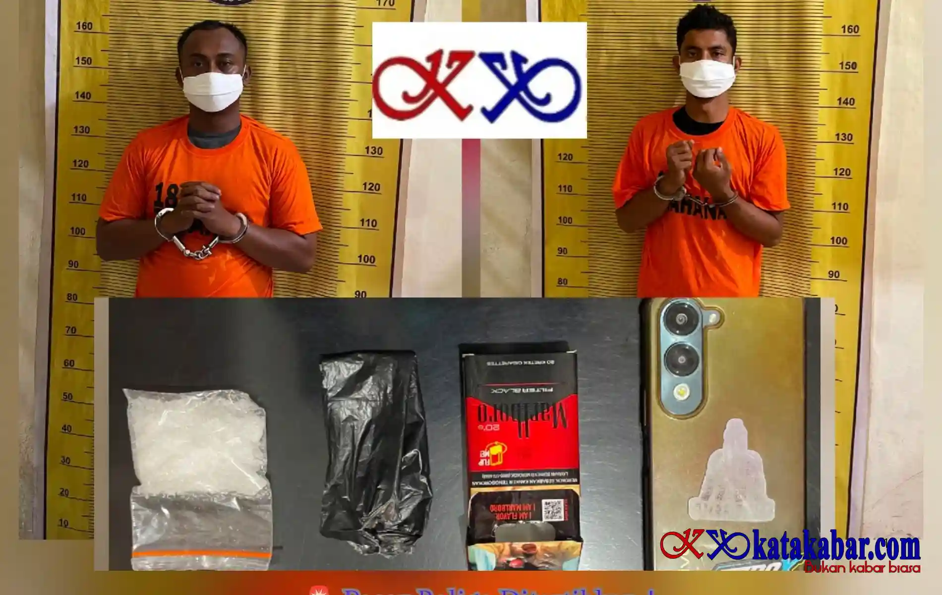 Sabu 19,9 Gram Diselundupkan dari Aceh ke Binjai Digagalkan Polisi, Dua Terduga Pengedar Diciduk