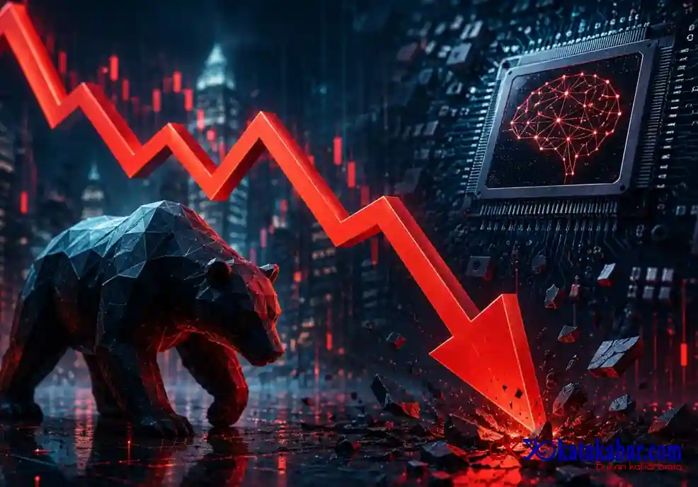 Saham AI Mulai Terkoreksi, Investor Uji Kekuatan Reli Teknologi AS