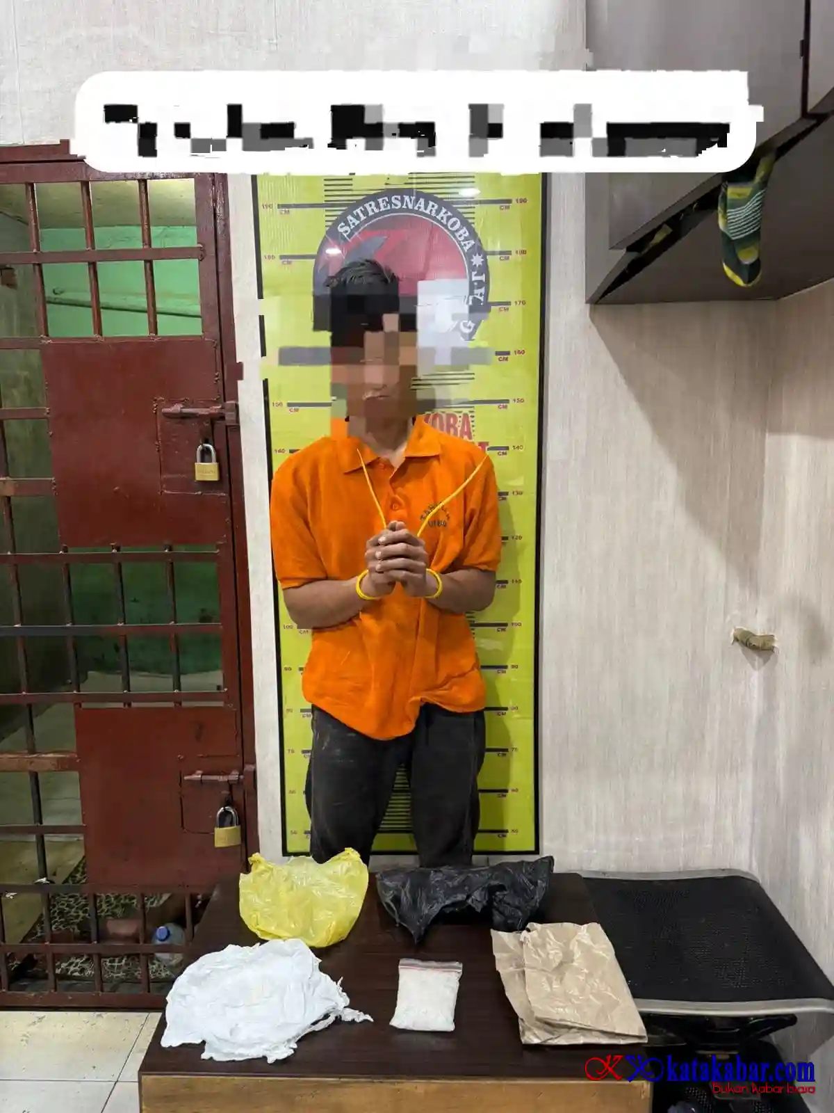 Polres Langkat Gagalkan Peredaran 83,50 Gram Sabu di Stabat, Seorang Pria Ditangkap
