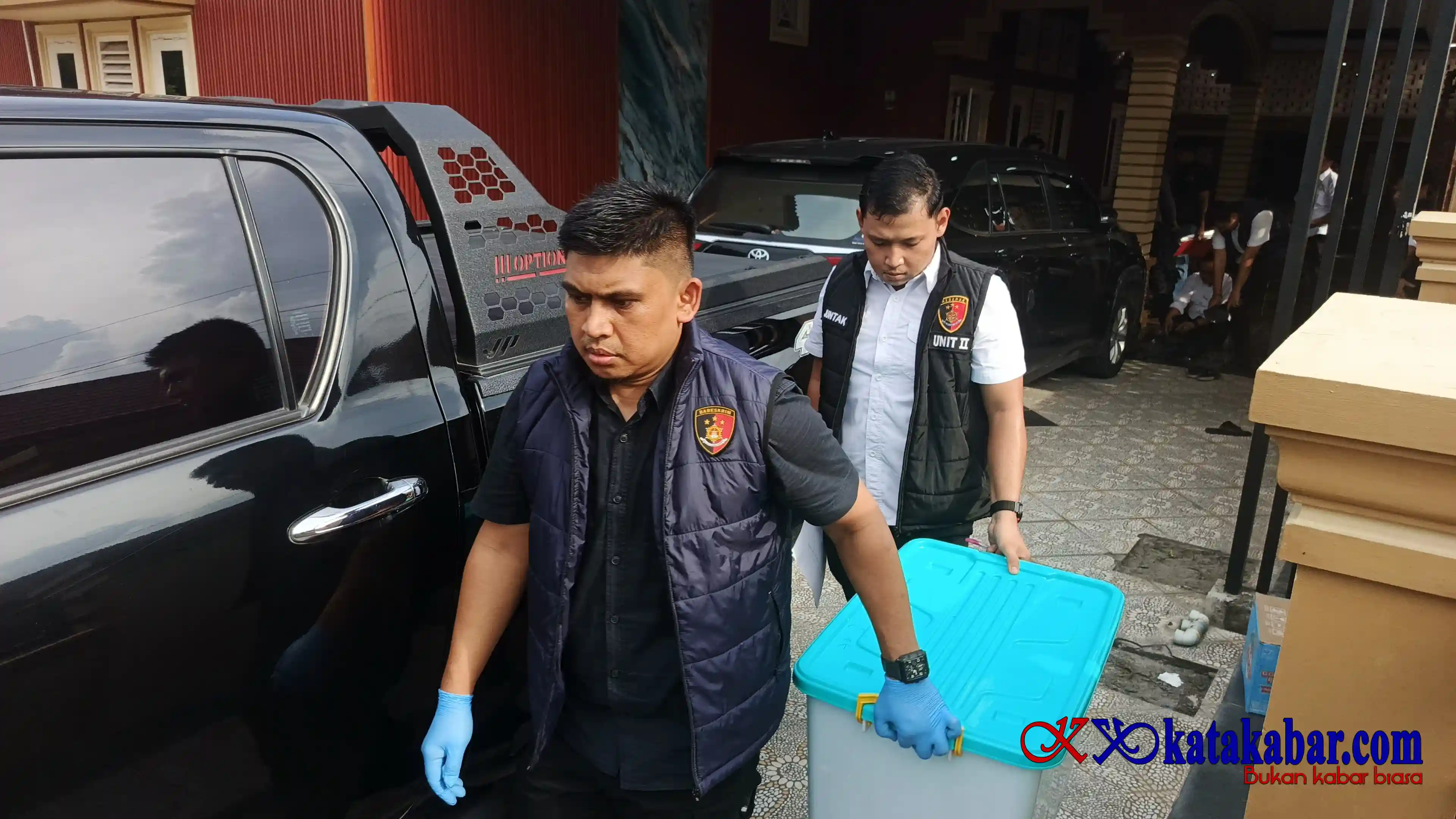 Geledah Rumah Anong, Polisi Buka Peluang Pengembangan Kasus Dugaan Korupsi di Dishub Siak