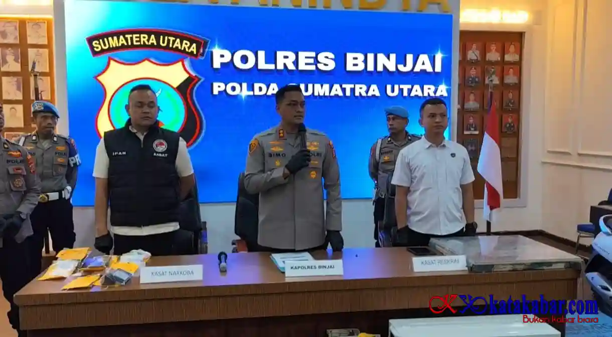 Polres Binjai Ungkap Pencurian di Kuil Sikh, Empat Pekerja dan Penjaga Diduga Gasak Aset Rp60 Juta