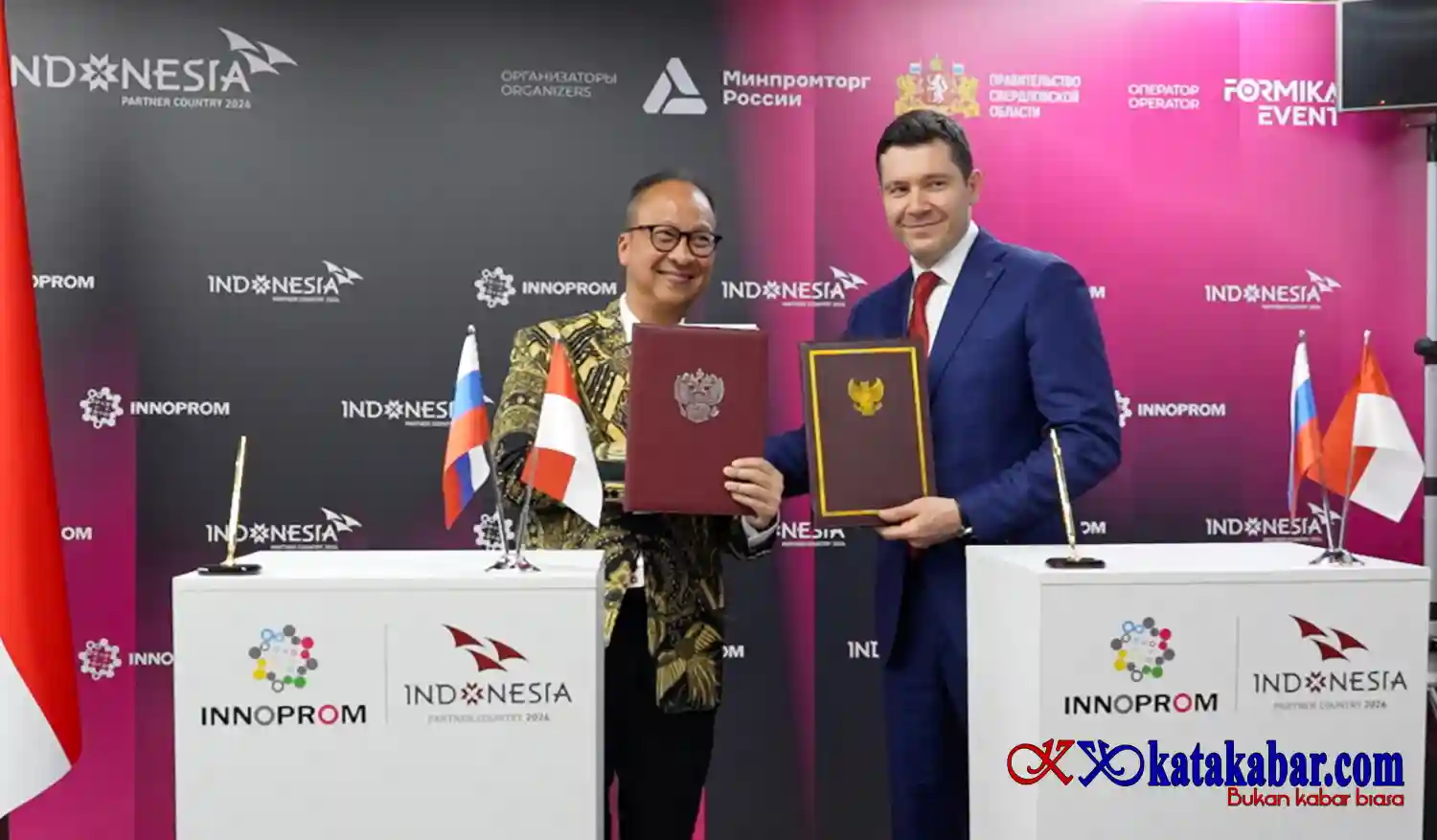 RI Teken 7 MoU di INNOPROM 2026 Demi Tembus Pasar Eurasia