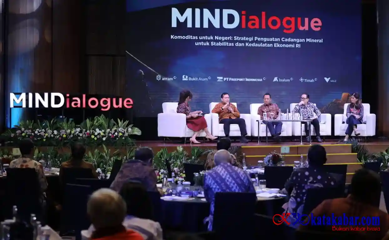 Perkuat Kedaulatan Mineral, MIND ID Dorong RI Bentuk 'National Mineral Stockpile'