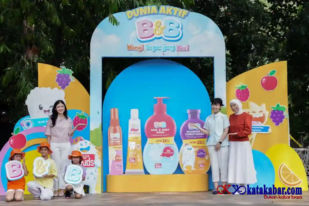 B&B Hadirkan Rangkaian Personal Care Formulated for Kids Bagi Anak Aktif dan Wangi Seharian