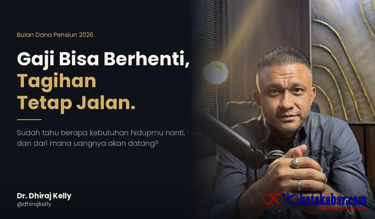 Gaji Berhenti Saat Pensiun, Dhiraj Kelly Ingatkan Biaya Hidup Tetap Berjalan