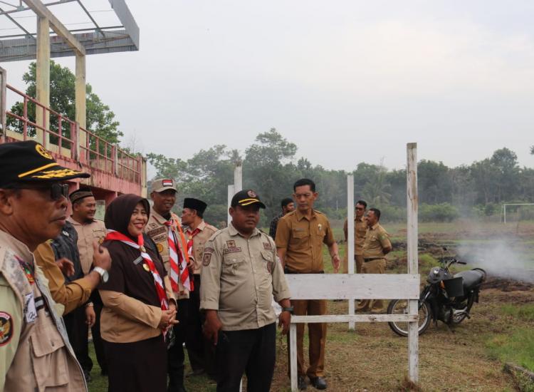 Lihat Tapak Perkemahan Akbar Rangsang, Ini Kata Ketua Kwarcab Meranti