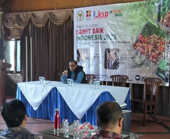 Sosialisasi dan Expo Sawit Baik 2023, Ini Permintaan Ahmad Najib Pada BPDPKS