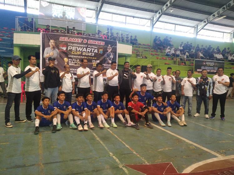 Walikota Binjai Apresiasi Unit Pewarta Polres Binjai Gelar Turnamen Futsal