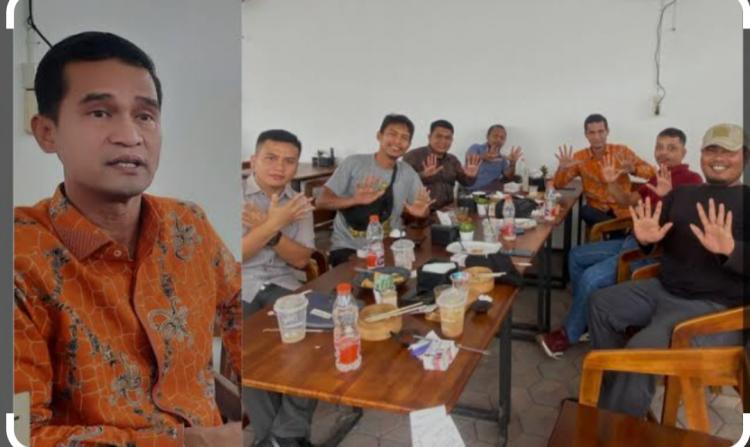 Dr Ali Yusran Gea Sambangi Ulama, Aktivis dan Tokoh Pemuda Kota Lemang