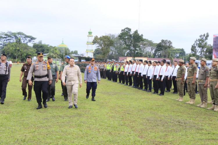 Apel Gelar Pasukan Operasi Lilin Toba 2023 Jelang Nataru