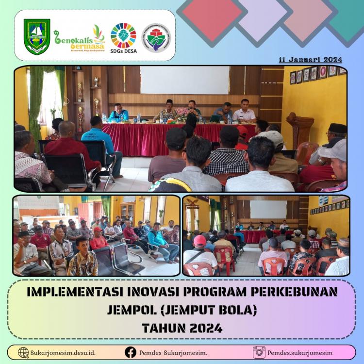 Awal 2024, Disbun Bengkalis Lakukan Percepatan Penerapan Inovasi 'Perkebunan Jempol'